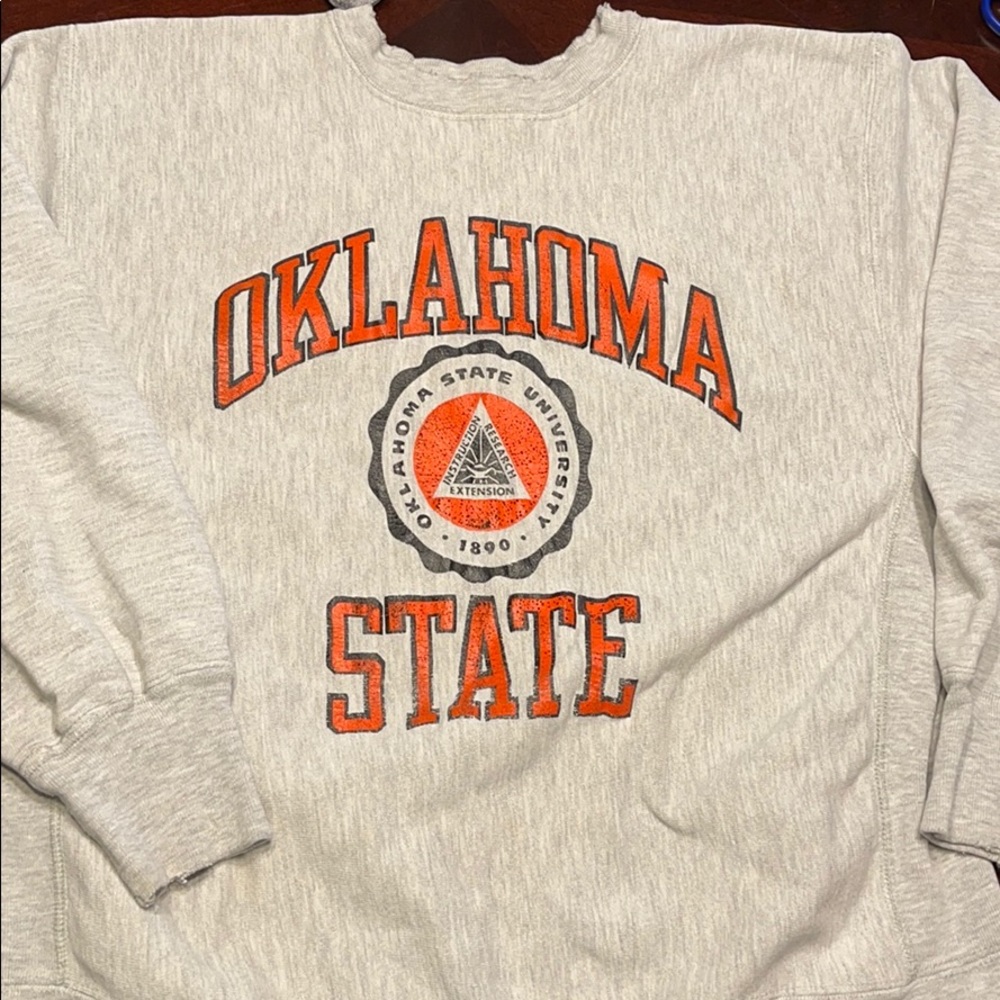 Vintage Oklahoma State Pokes Crewneck Sweatshirt